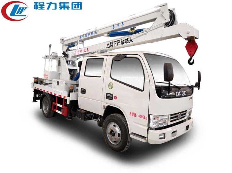 東風(fēng)多利卡雙排12米藍(lán)牌高空作業(yè)車